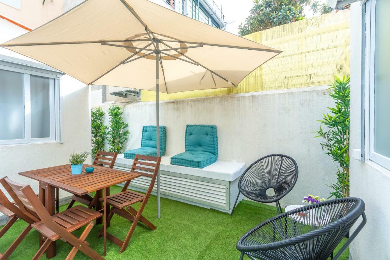 Sunny Apartment With Patio, By Timecooler Lisboa المظهر الخارجي الصورة