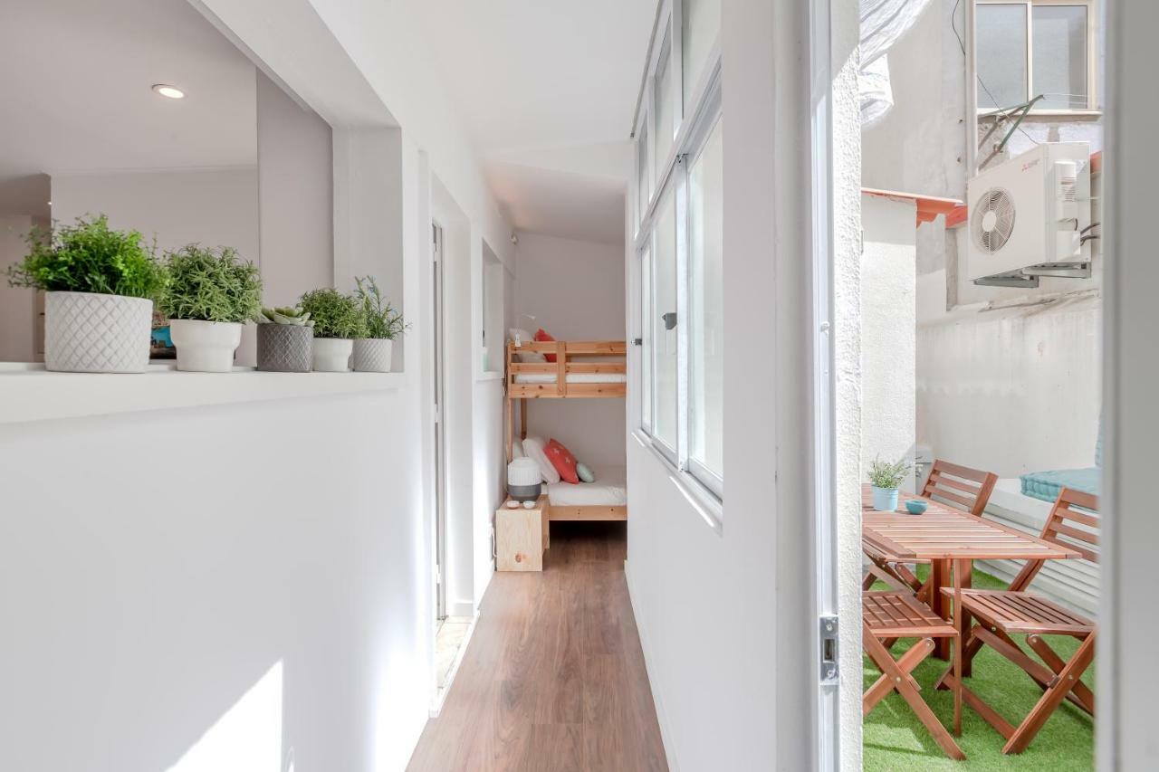 Sunny Apartment With Patio, By Timecooler Lisboa المظهر الخارجي الصورة