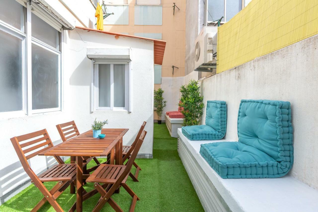Sunny Apartment With Patio, By Timecooler Lisboa المظهر الخارجي الصورة